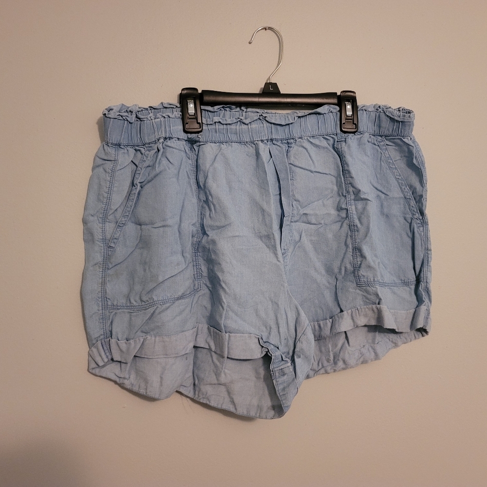 AERIE Paperbag Highwasted Shorts